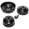 XtremepowerUS 10-Pieces Universal Oil Change Filter Cap Wrench Cup Socket
