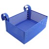 Pool Hanging Storage Basket Adjustable Support Rods Removable Toy Basket