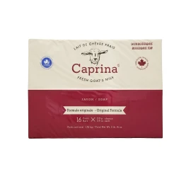 Caprina Fresh Goat's Milk Soap Original Formula, 16x110g bars, 1.76kg/62 oz