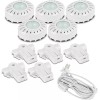 Utilitech 10-Pack Xenon Adjustable Under Cabinet Puck Accent Light Kit White XPV50HCL New