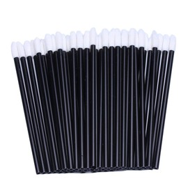 100pcs Disposable Lip Gloss Applicators Lipstick Wands Makeup Applicator Lip Brushes