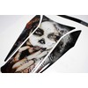 Tankpad Motorcycle Sticker Scratch Protection Catrina Tattoo Compatible with Kawasaki
