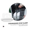 jojofuny Wd12x10304 Dishwasher Stopper Clip 5pcs Dishwasher Rack Slide End