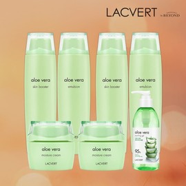 Lacvert Aloe Vera Skin Lotion Cream 2 Sets + Soothing Gel 1 / 라끄베르 알로에베라 스킨로션크림 2세트+수딩젤1