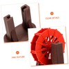 GOOHOCHY Small Water Wheel Model Running Water Wheel Portable Plastic