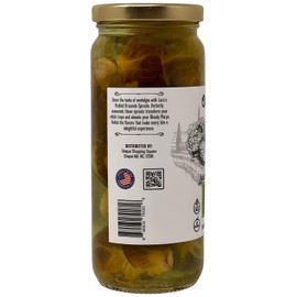 Lara's Pickled Brussels Sprouts – Premium 16oz Jar, Perfect for Bloody Marys, Relish Trays & Snacking – Made in the USA, All-Natural, Gluten-Free, Vegan (Mild)