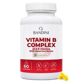 Bandini® Vitamin B Complex High Strength | 60 Capsules (2 Months Supply) |