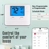 WiFi Thermostats for Home Smart Thermostat Single-Stage 1Heat/ 1Cool, APP