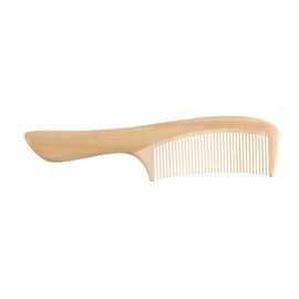TAN MUJIANG YHSHY0204 Wooden Comb, Anti-Static, Dense Teeth Comb, Natural Wood