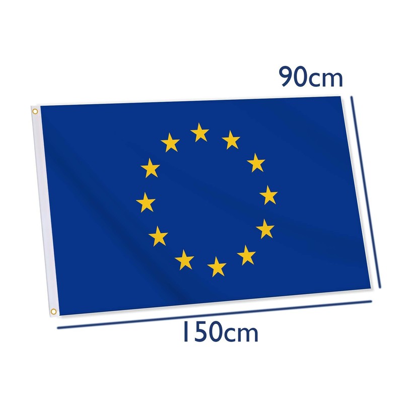 European Union Flag,Big 3x5 FT EU Flag,36x60 Inch Large Digitial