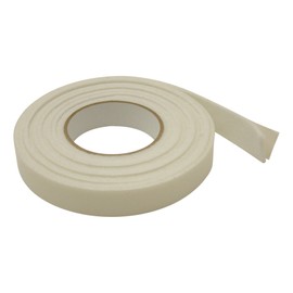JVCC FELT-08 Polyester Felt Tape [3mm thickness felt]: 1 in. x 10 ft. (White)