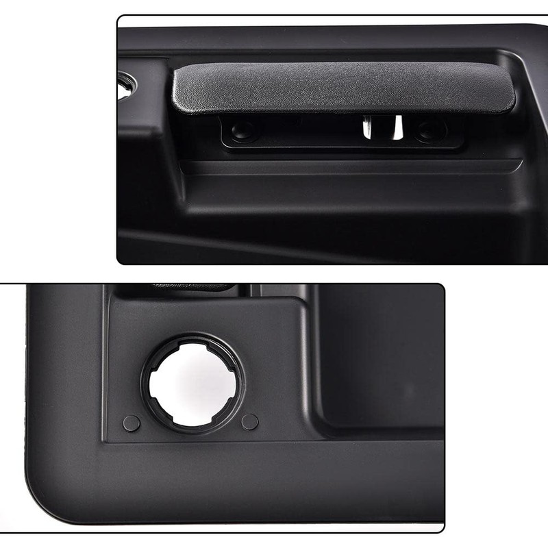PIT66 Rear Cargo Door Handle & License Plate Tag Bracket
