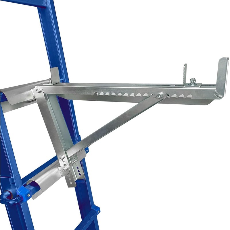 Moncer 2PCS Ladder Jack Kit, Adjustable Stabilizer Tripod Load Bearing