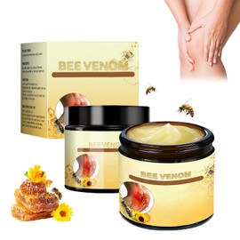 Denir Bonee 2Pcs Bee Venom Cream, Bee Venom Advanced Jointand Bone Cream, BeeVenom Relief C ream, New B ee V enom Gel, Specially for Back, Neck, Hands, Knees