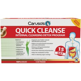 Caruso's Natural Health Quick Cleanse 15 Day Detox Program Kit