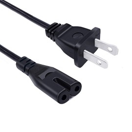UL Listed AC Power Cord for iRobot Roomba Home Charging Base E5 5150 5134 5176,E6 6134 6198 Wi-Fi Connected Robot Vacuum Replacement 8ft IEC C7 Power Cord AC Cable