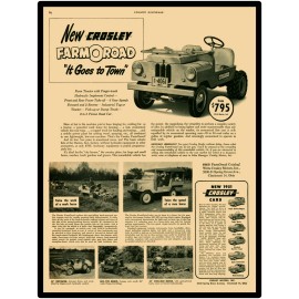 1951 Crosley Automobiles New Metal Sign: Farm O Road & Car Line Up Featured