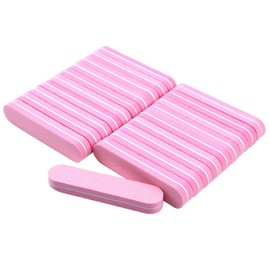 Minkissy 20pcs Mini Double-Sided Nail Files for Manicure and Pedicure Lightweight Nail Buffering Tools