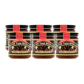 Better Than Bouillon Culinary Collection Base, Smoky Chipotle Base, Contains 38 Servings Per Jar, 8-Ounce Glass Jar (Pack of 6)