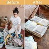 20 Pcs Thickened Frosted Plastic Garment Bags,40x30cm,Packaging Bag,Travel Accessories, Used