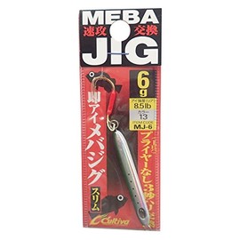 OWNER Metal Jig Lure MJ Meba Jig MJ-6 0.2 oz (6 g) BG Sardine #13 No. 31862