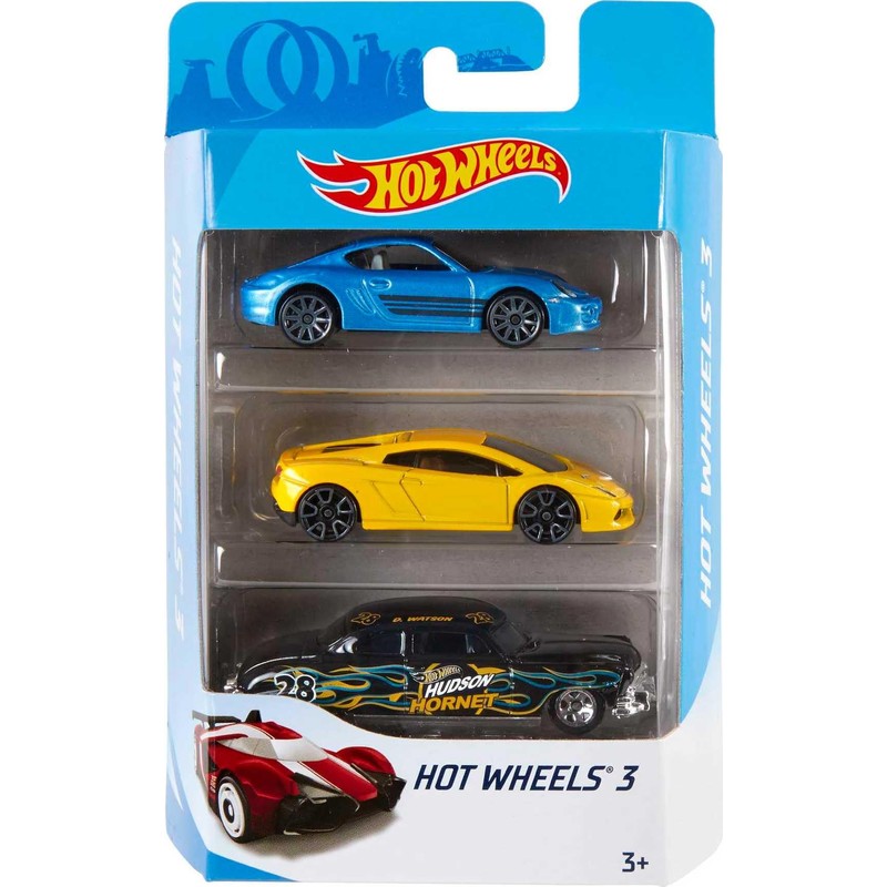 Hot Wheels 3-Pack, [Styles May Vary]