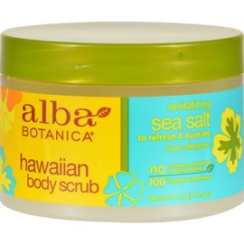 Alba Botanica BODY SCRUB,SEA SALT, 14.5 OZ