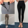 Honeycomb Hook Leggings Corset Pants High-Waist Yoga Workout Wear Honeycomb Hook Leggings (Black)/S