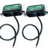 ETUKER 2 x License Plate Light LED 12 V 24