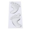 3D Car Sticker Baby Footprints