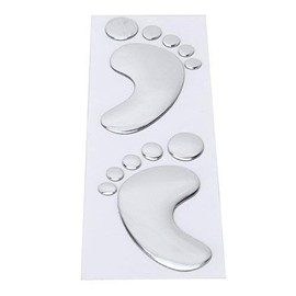 3D Car Sticker Baby Footprints
