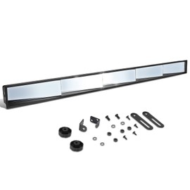 DNA MOTORING ZTL-Y-0270 5-Panel Golf Cart Mirrors, 34.5'' Universal Wink Rear View Mirrors Compatible with EZGO, Yamaha, Club Car Golf Carts