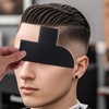 Lyreh Hairdressing Improvement Card, Reusable Hairline Shaping Tool with Measuring
