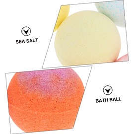 FOMIYES 9pcs Portable Adult Boys and Girls Spa Bath Salt Balls Balls Moisturizing Accessories Relaxing Salts