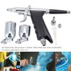Airbrush 0.3mm Caliber Side Pot Single Action Set Art Supplies