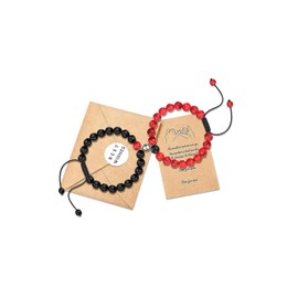 Matching Bracelets Couples Bracelets Bead Bracelets Valentines Bracelets Valentines Day Gifts Couple Gifts