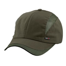 KYEYGWO Quick Drying Mesh Sun Hat for Men Woman, Outdoor Sports Breathable Baseball Cap, Army Green