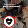 JILINWEI Replacement Funnel for Ninja Luxe Coffee Machine Accessories,Black