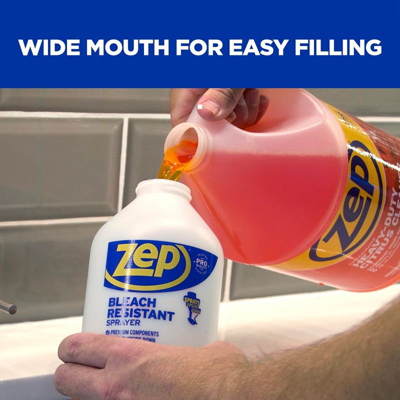 Zep New Bleach Resistant Professional Sprayer 2.0 Bottle 32 Ounces