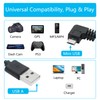 Maixbomr 11FT 90 Degree Micro USB Power Cable, Right Angle
