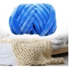 Chunky Yarn Crocheting Length 787.4inch Bulky Yarn Arm Blue