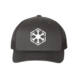 Mari Kyrios Star Force Sith Lord Dark Side Curved Bill Hat Mesh Trucker Snap Back