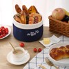 Bread Basket Fabric Set of 2 Bread Baskets, Cotton, in