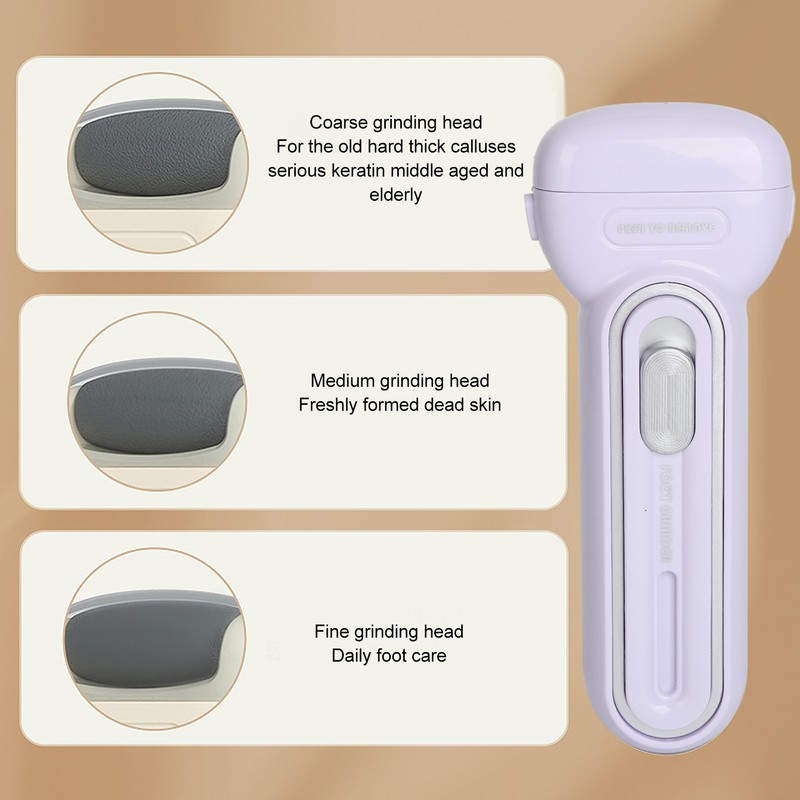 Electric Foot Callus Remover Exfoliating Rechargeable Electronic Professional Pedicure Tool