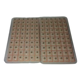 sheng long Balines Oro Con Parche Para Auriculoterapia 600pz