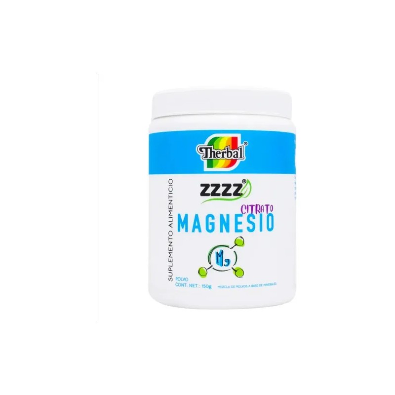 Suplemento Polvo Therbal Suplementos Magnesio Sabor Agregado 160g