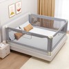 FAMILL Bed Rail for Toddlers, Foldable Toddler Bed Rails Suitable