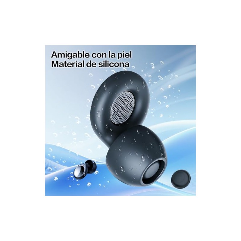 Tapones Auditivos para Dormir, Ear Plugs Lavable y Reutilizable, Tapones