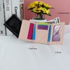MultiValue Womens Wallet Small, PU Leather Trifold Wallet Simple Compact