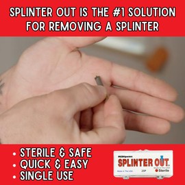 Splinter Out Splinter Remover, 20 Count (Pack of 5)